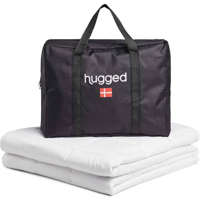 Billede af Hugged Hugged® Voksen Tyngdedyne 9kg Hvid (200x140cm)